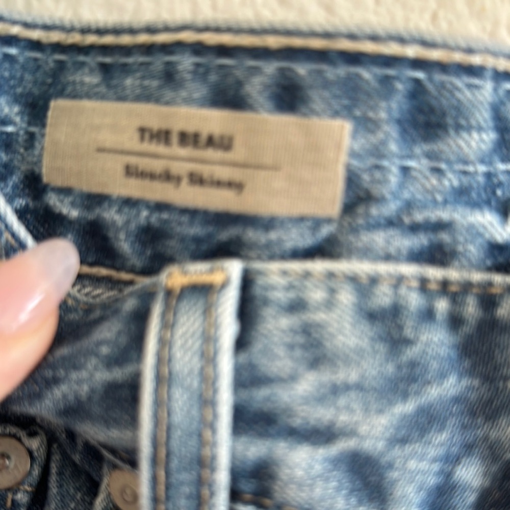 AG The Beau Slouchy Skinny Jeans blue jeans - Picture 5 of 8